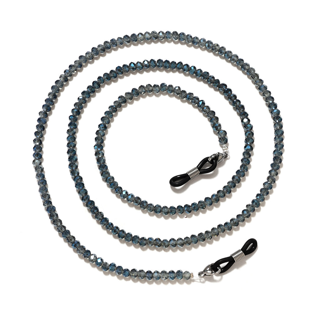 Dual-Strand Gemstone Glasses Chain kalsten