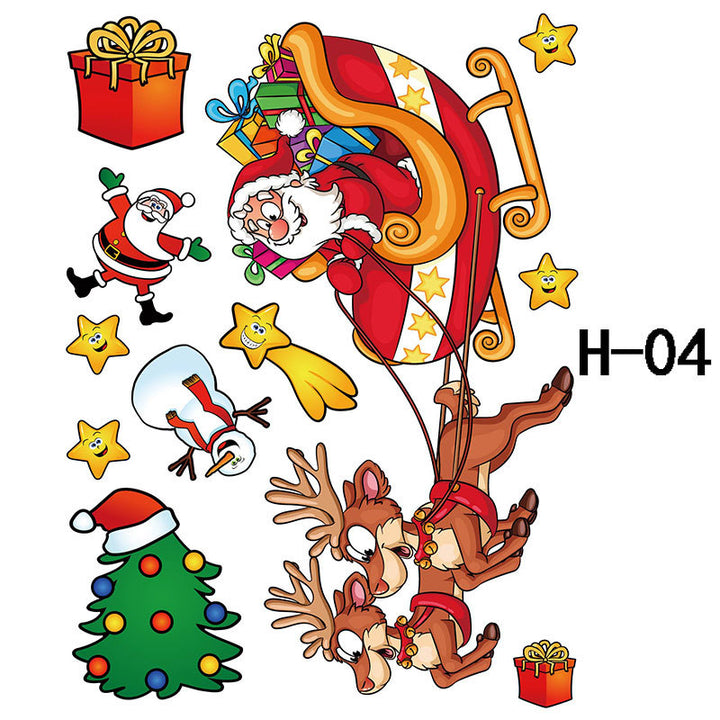 Festive Christmas Wall Decals Kalsten