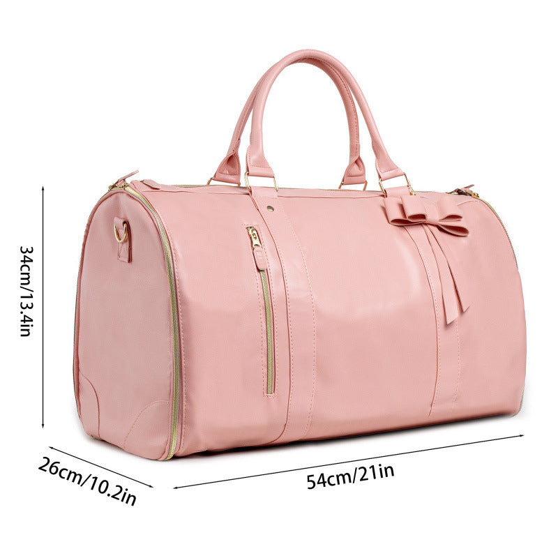 Elegant travel bag with stylish bow detail Kalsten