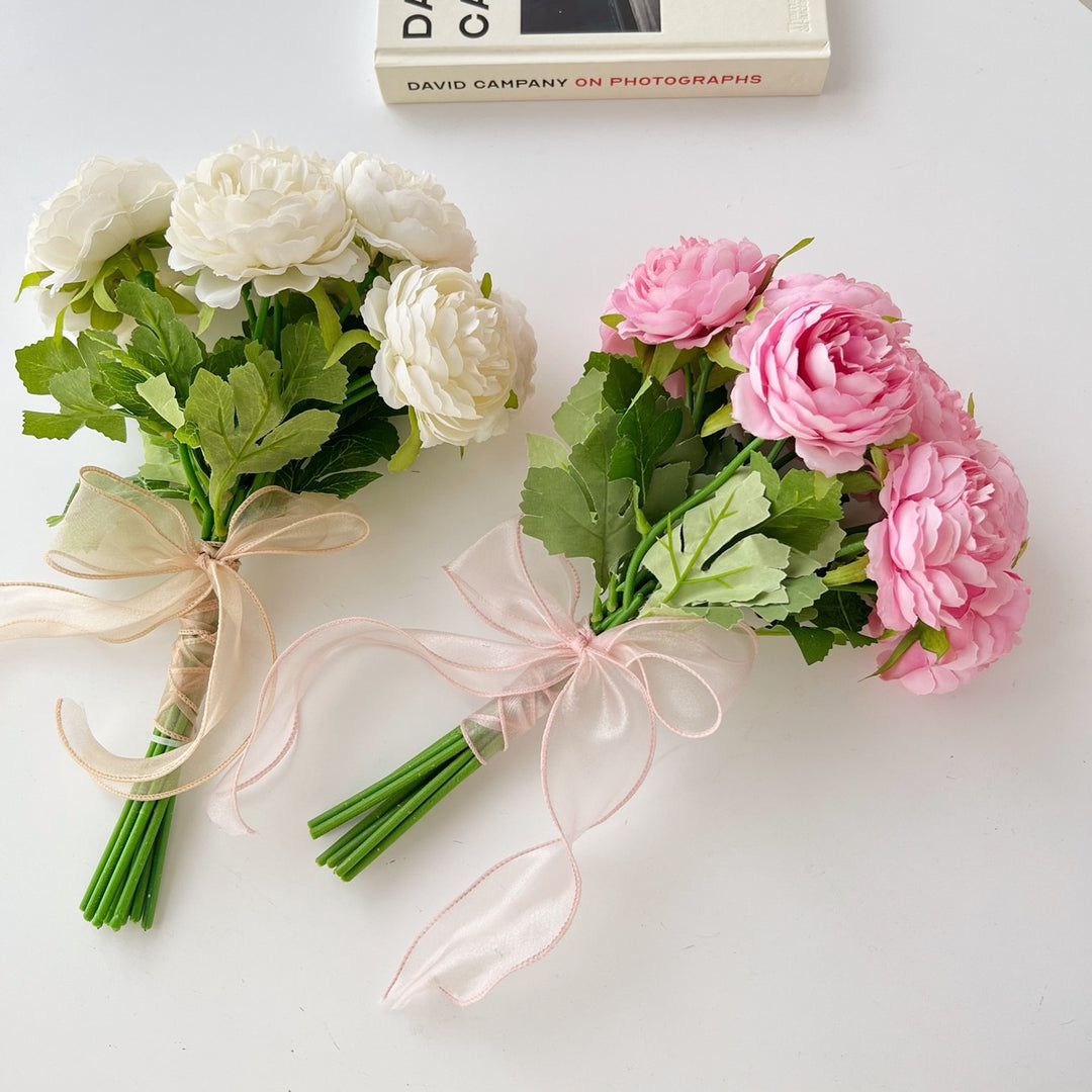 Elegant Peony Flower Bouquet