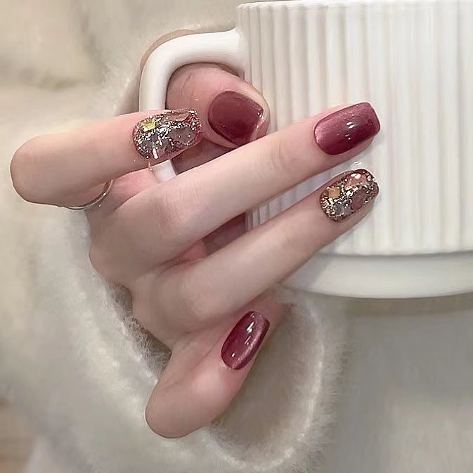 Decorative Press-On Nail Design Set Kalsten