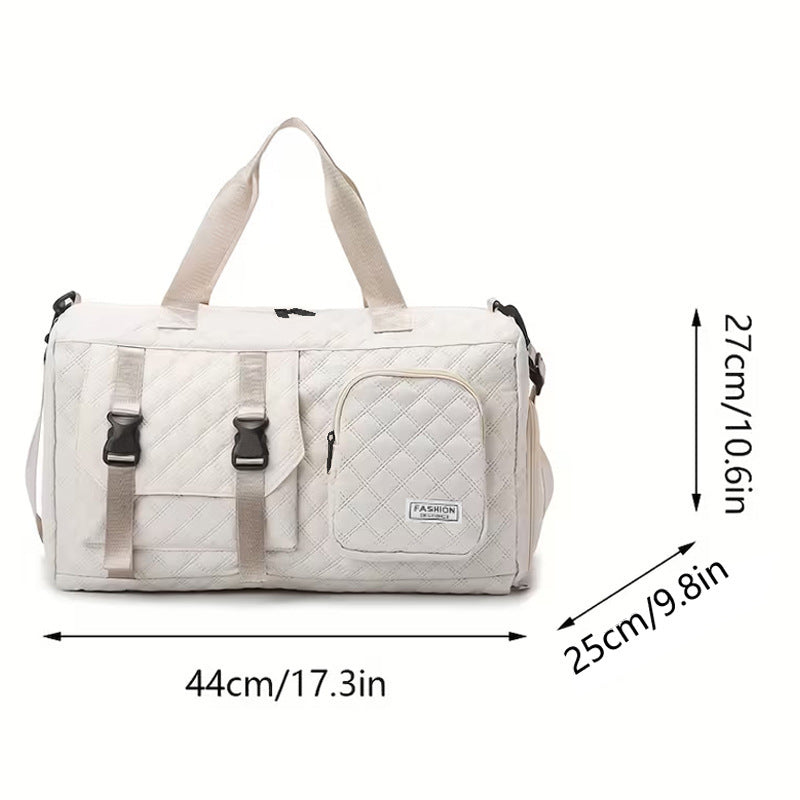Versatile Quilted Travel Duffel Bag Kalsten