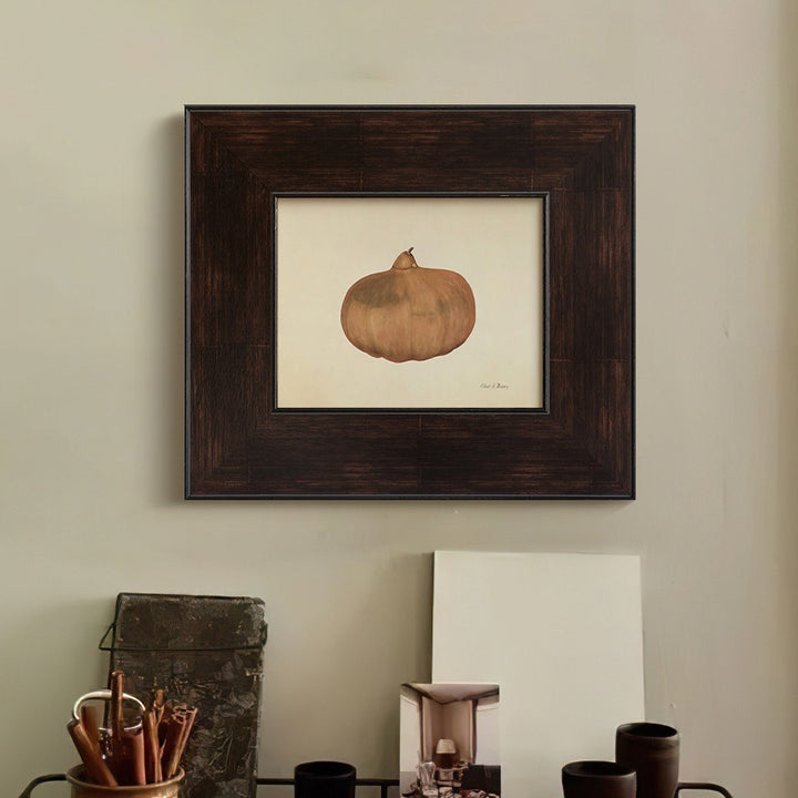 Framed Wall Decoration that Displays a Rustic Cowboy Scene