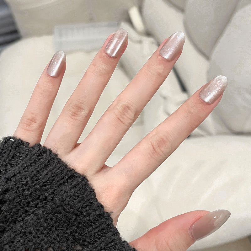 Ombre Press-On Nails with Glossy Finish Kalsten