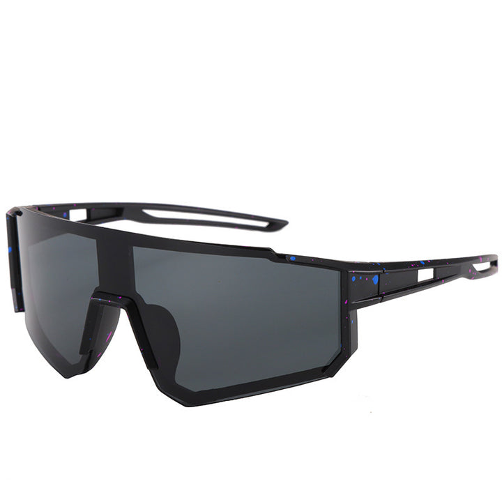 Men's Futuristic Oversized Shield Sunglasses Kalsten