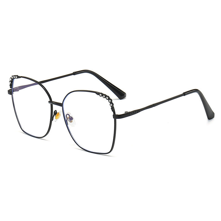 Elegant Square Sunglasses with Sparkling Accents Kalsten