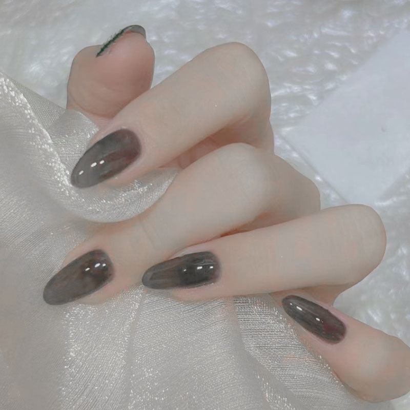 Elegant Long-Stiletto Press-On Nails