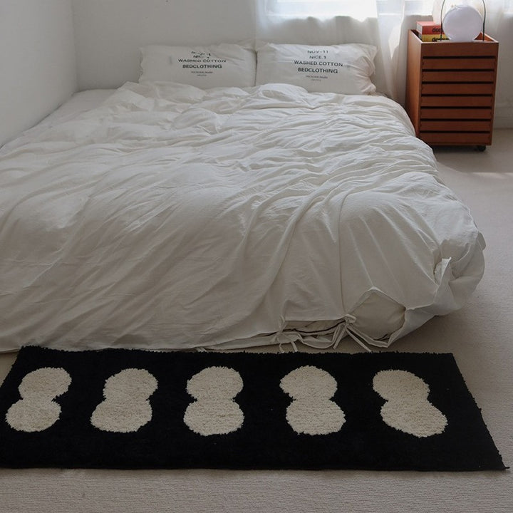 Contemporary Abstract Patterned Runner Rug Kalsten