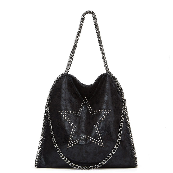 Chic Studded Star Handbag