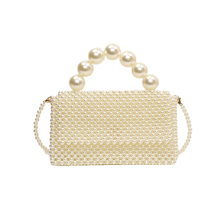 Pearl-Embellished Evening Handbag  1791041746