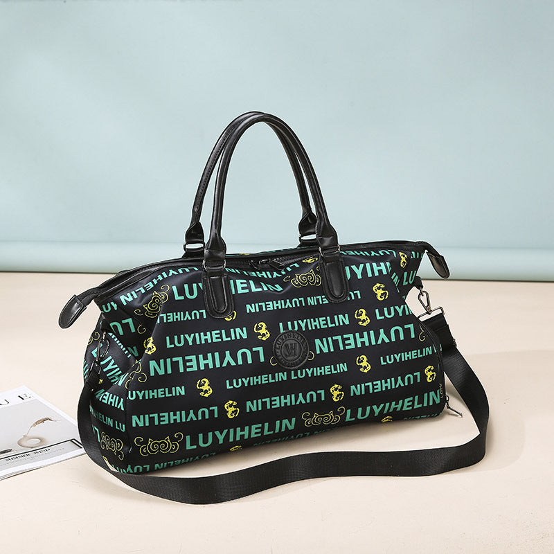 Stylish Floral Print Weekend Duffel Bag Kalsten