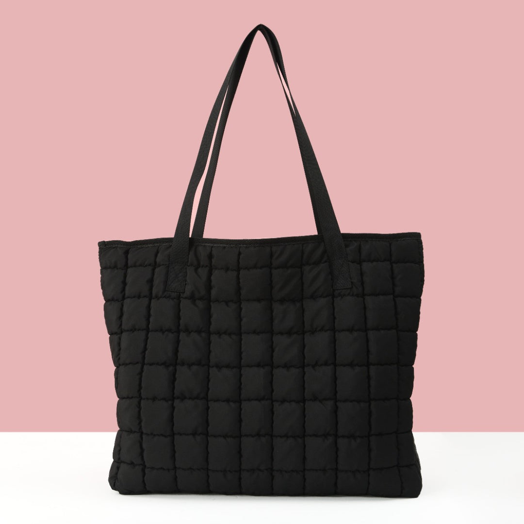 Multifunctional Quilted Tote Bag Kalsten