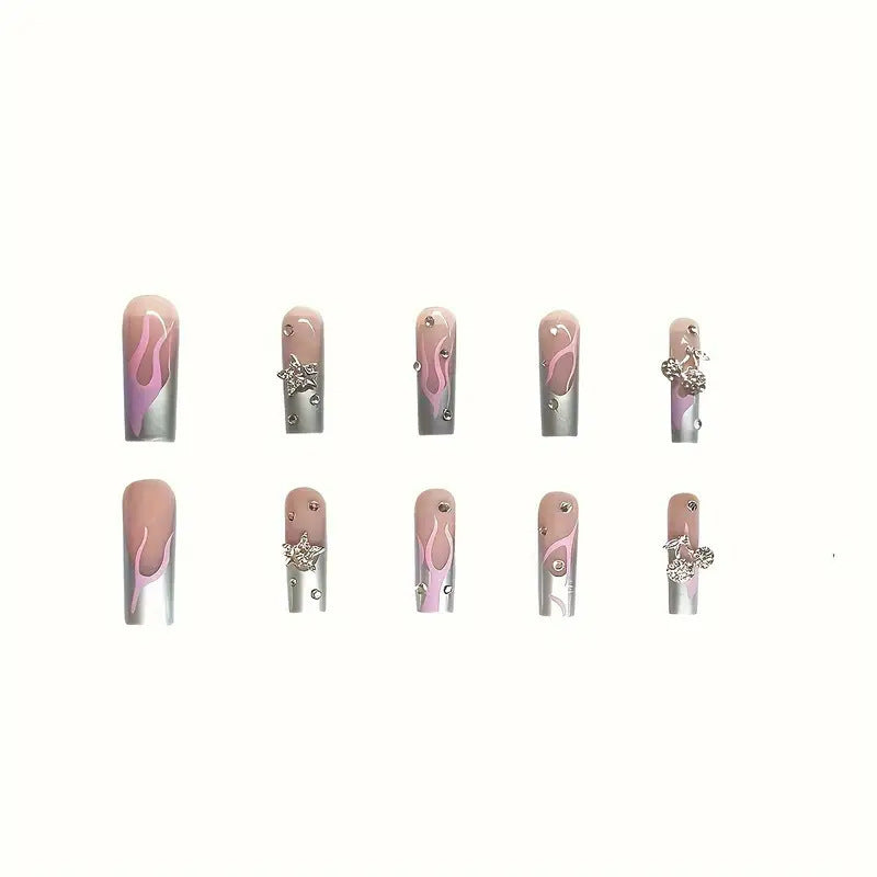 Artistic Acrylic Nail Design Kalsten