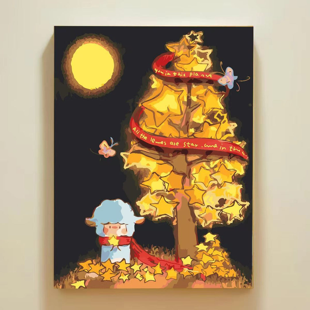 Playful Cartoon Themed Wall Art Canvas Print Kalsten
