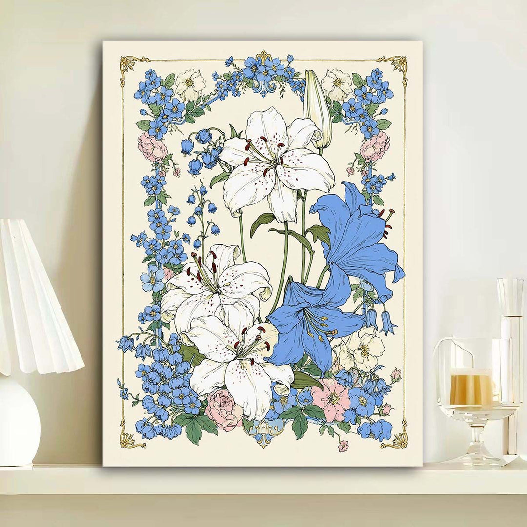 Botanical Floral Wall Art Kalsten