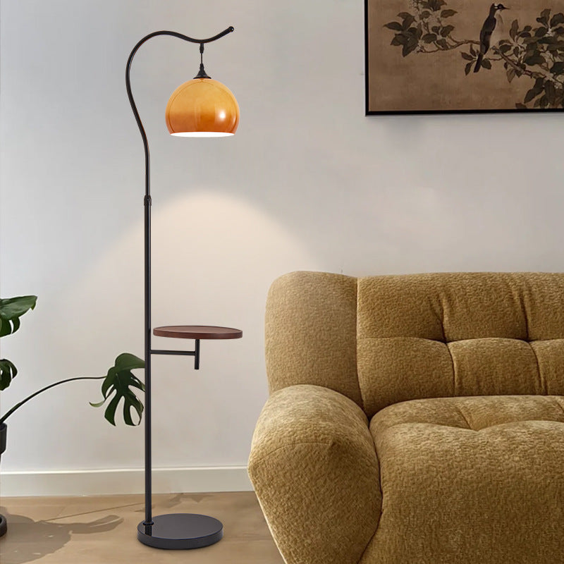Modern Stylish Floor Lamp with Side Table