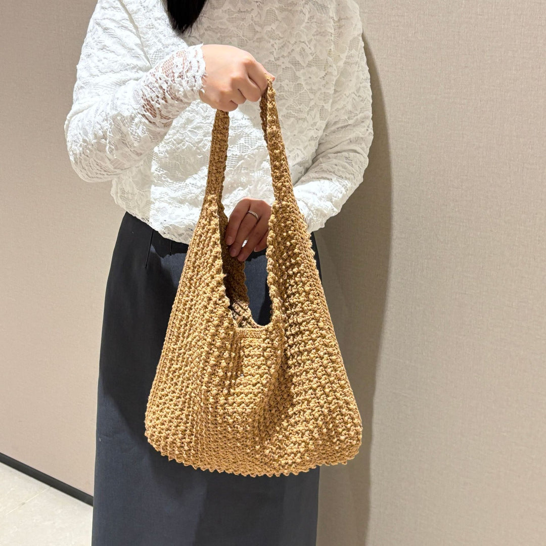 Large Handcrafted Cotton Shopper Kalsten