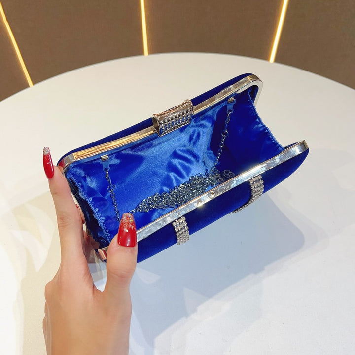 Luxurious Velvet Evening Handbag