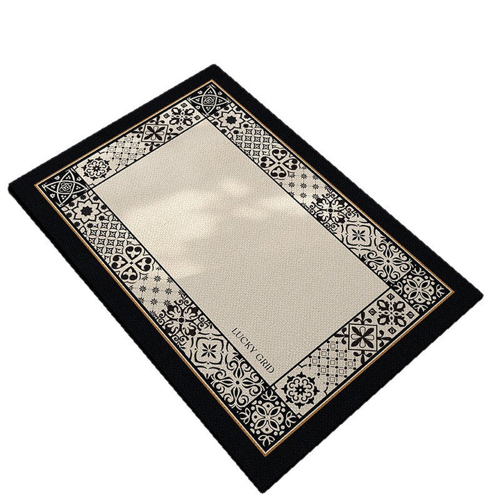 Checkerboard Patterned Entryway Mat Kalsten