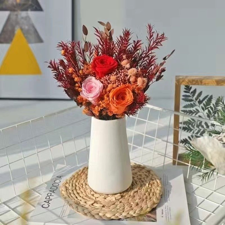 Elegant Decorative Faux Floral Arrangement