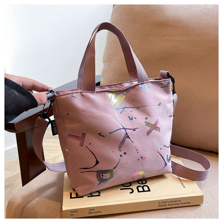 WoArtistic Patterned Mini Tote Bag Kalsten