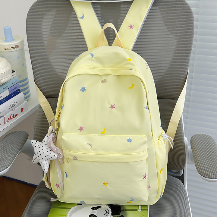 Embroidered Moon and Star Backpack Kalsten
