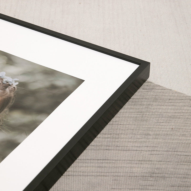 Premium Black Wooden Picture Frame for Home