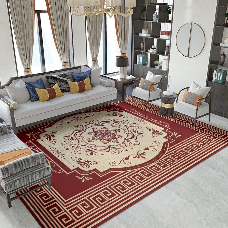 Vintage-Inspired Floral Area Rug