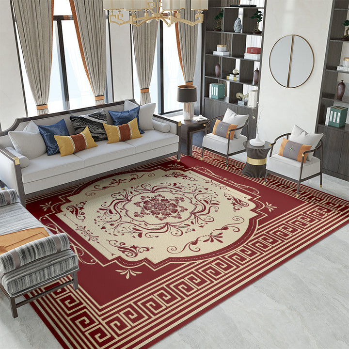 Vintage-Inspired Floral Area Rug