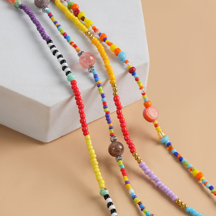 Colorful Handcrafted Beaded Eyewear Chain kalsten