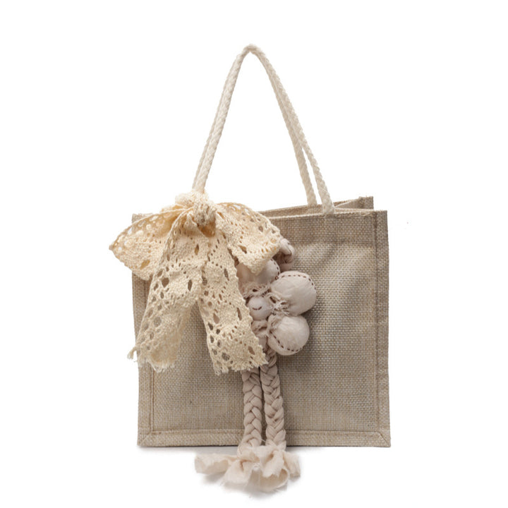 Artisan Floral Accent Handbag