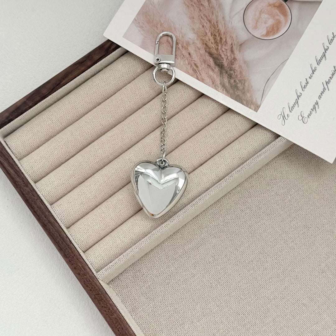 Heart-Shaped Metal Keychain Kalsten