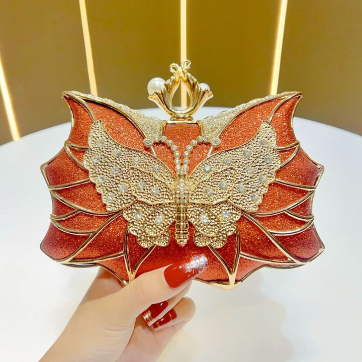 Butterfly-Inspired Evening Clutch