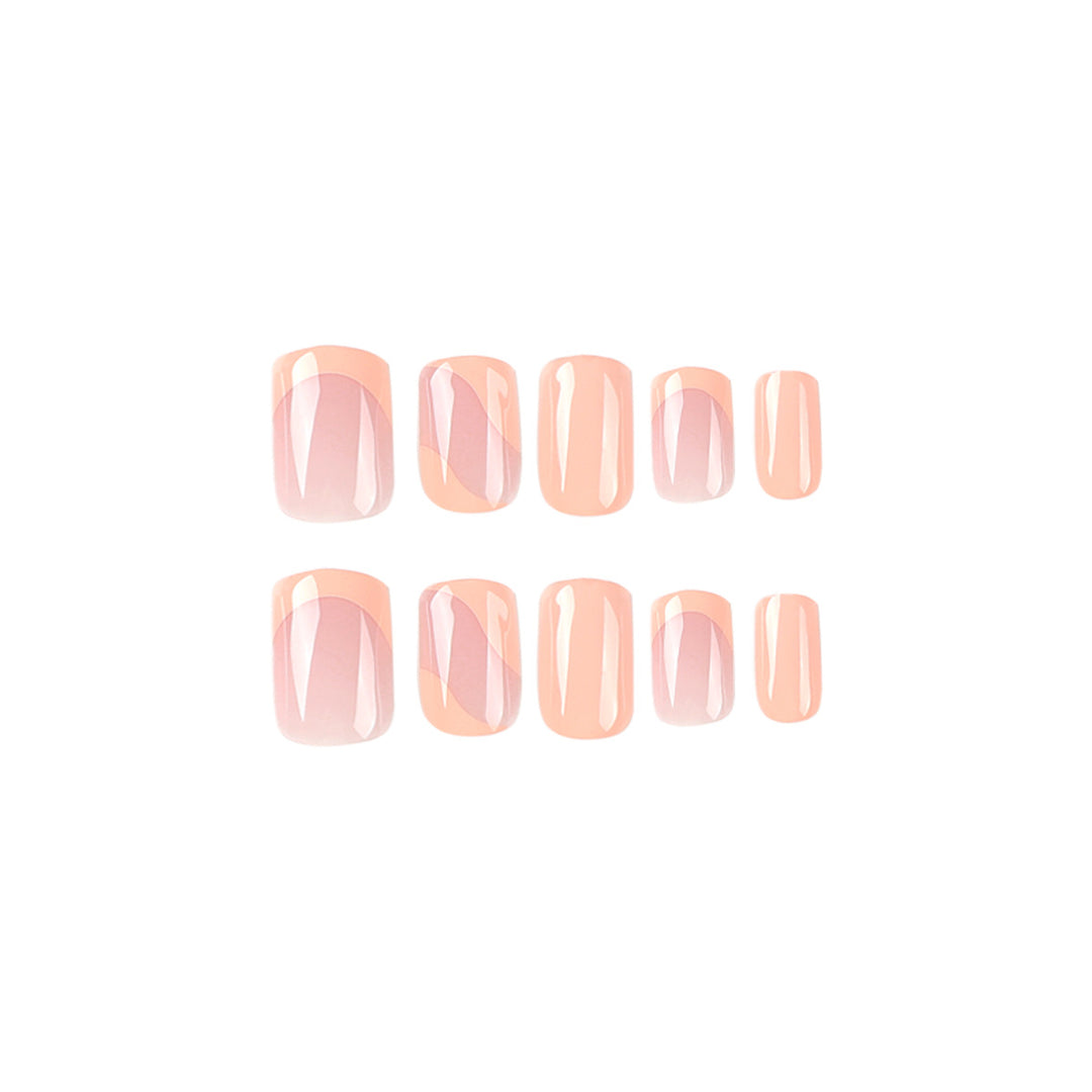 Gel Nails with Elegant Design Kalsten
