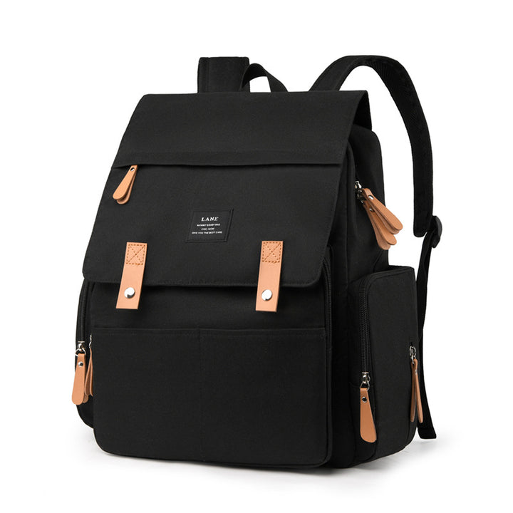 Multi-Pocket Canvas Backpack Kalsten