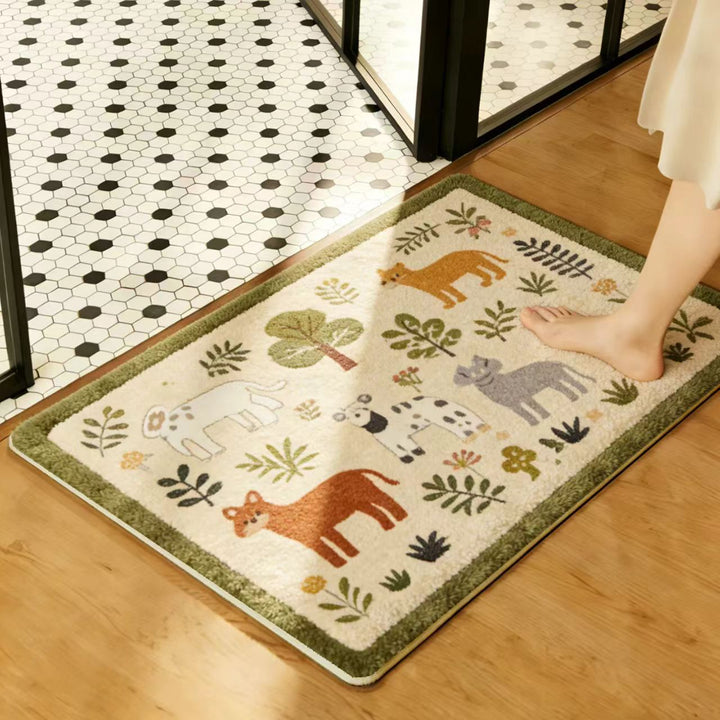 Luxurious Plush Bath Mat Kalsten