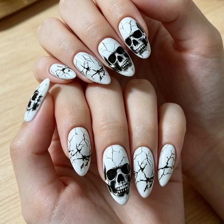 Artistic Skull Design Nail Wraps Kalsten