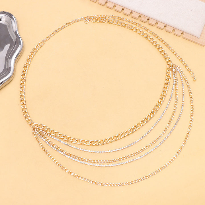 Multi-Layered Chain Body Jewelry Kalsten