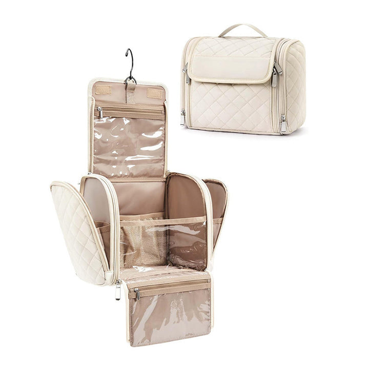 Cosmetic storage bag with multiple compartments Kalsten