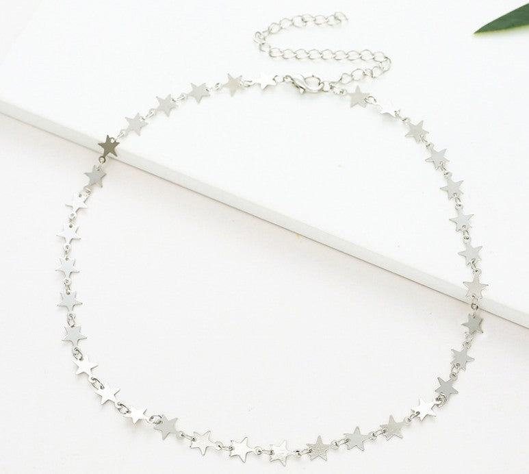 Star Motif Chain Necklace Kalsten
