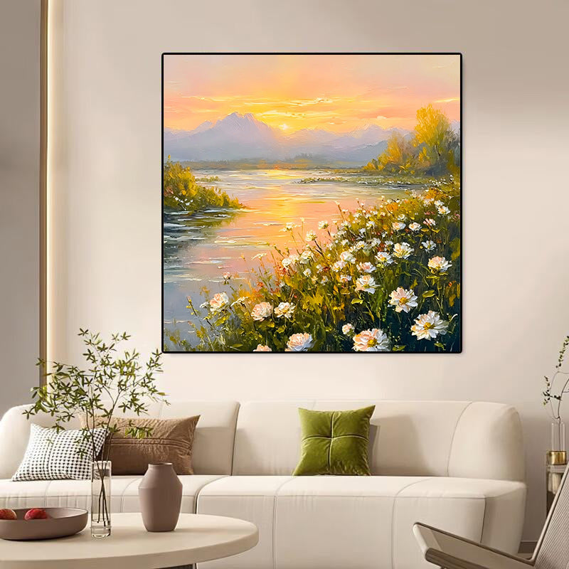 Scenic Landscape Canvas Artwork