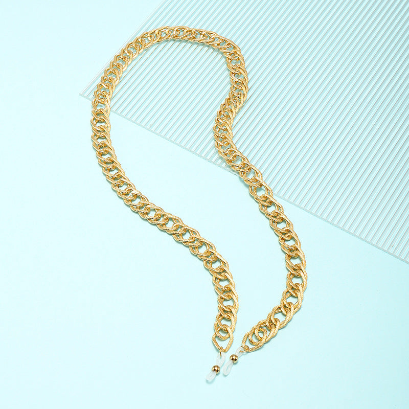 Chain-Detail Cat-Eye Glasses Kalsten
