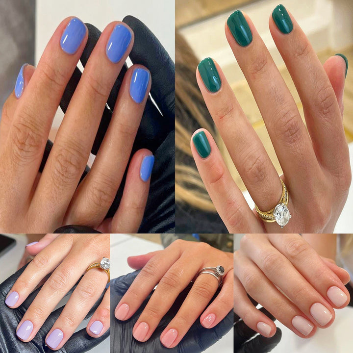 Glamorous nail art with high-gloss finish Kalsten