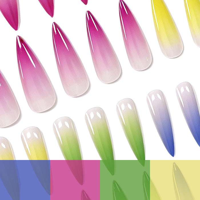 Ombre Stiletto Nail Enhancements Kalsten