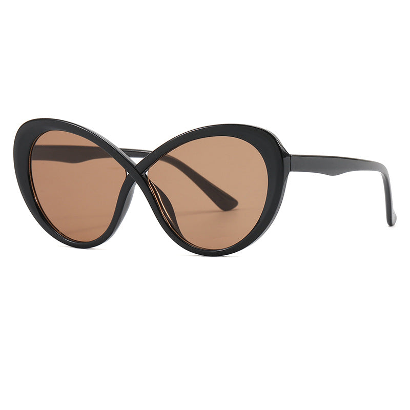 Women Cat-Eye Sunglasses with Mirrored Lenses Kalsten