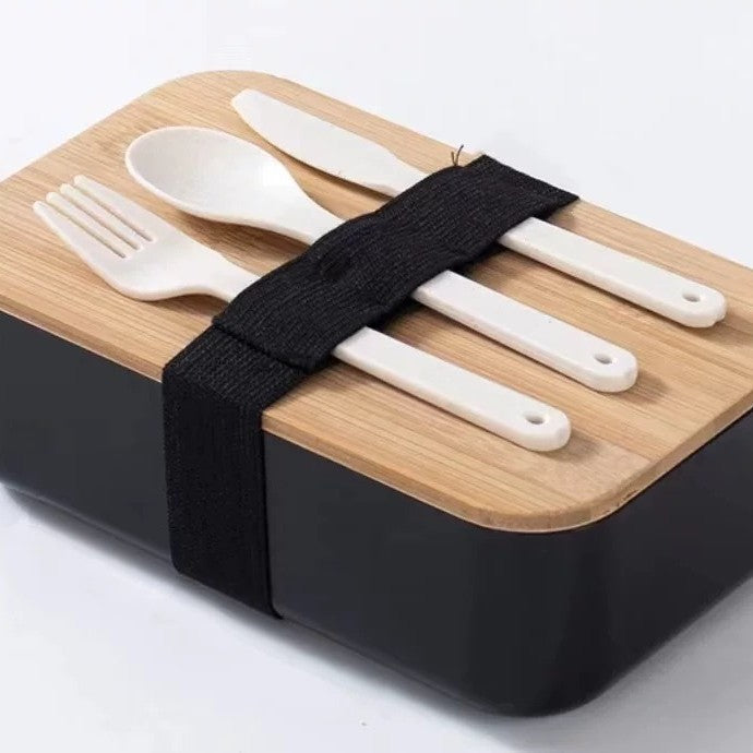 Eco-Friendly Bamboo Lid Lunch Box