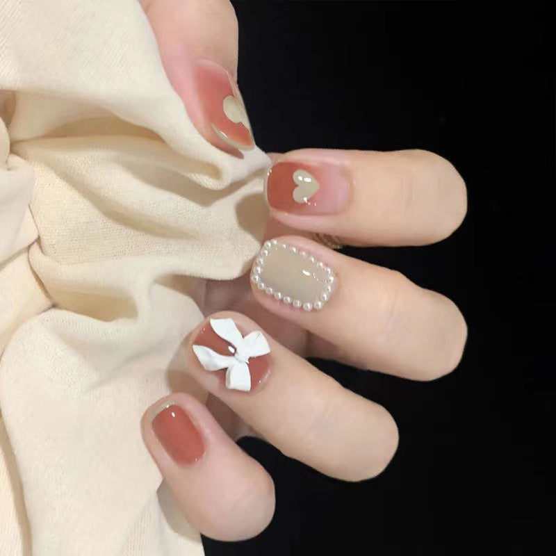 Elegant 3D Decorative Nail Art