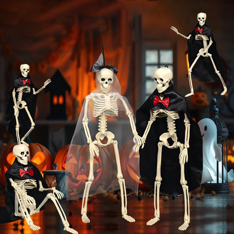 Decorative Skeleton Figurine Set Kalsten