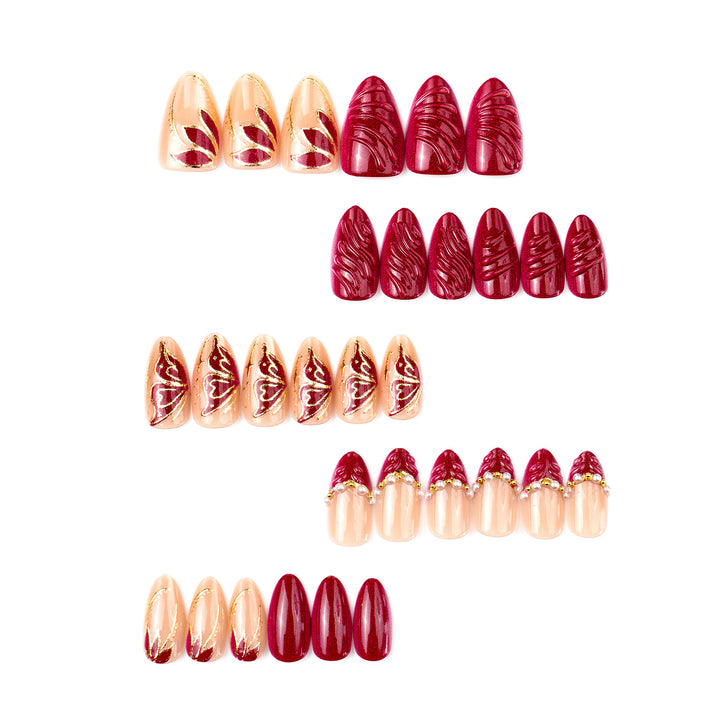 Artificial nails in elegant design Kalsten