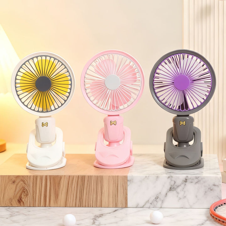 Portable mini fan with flexible tilt adjustment Kalsten